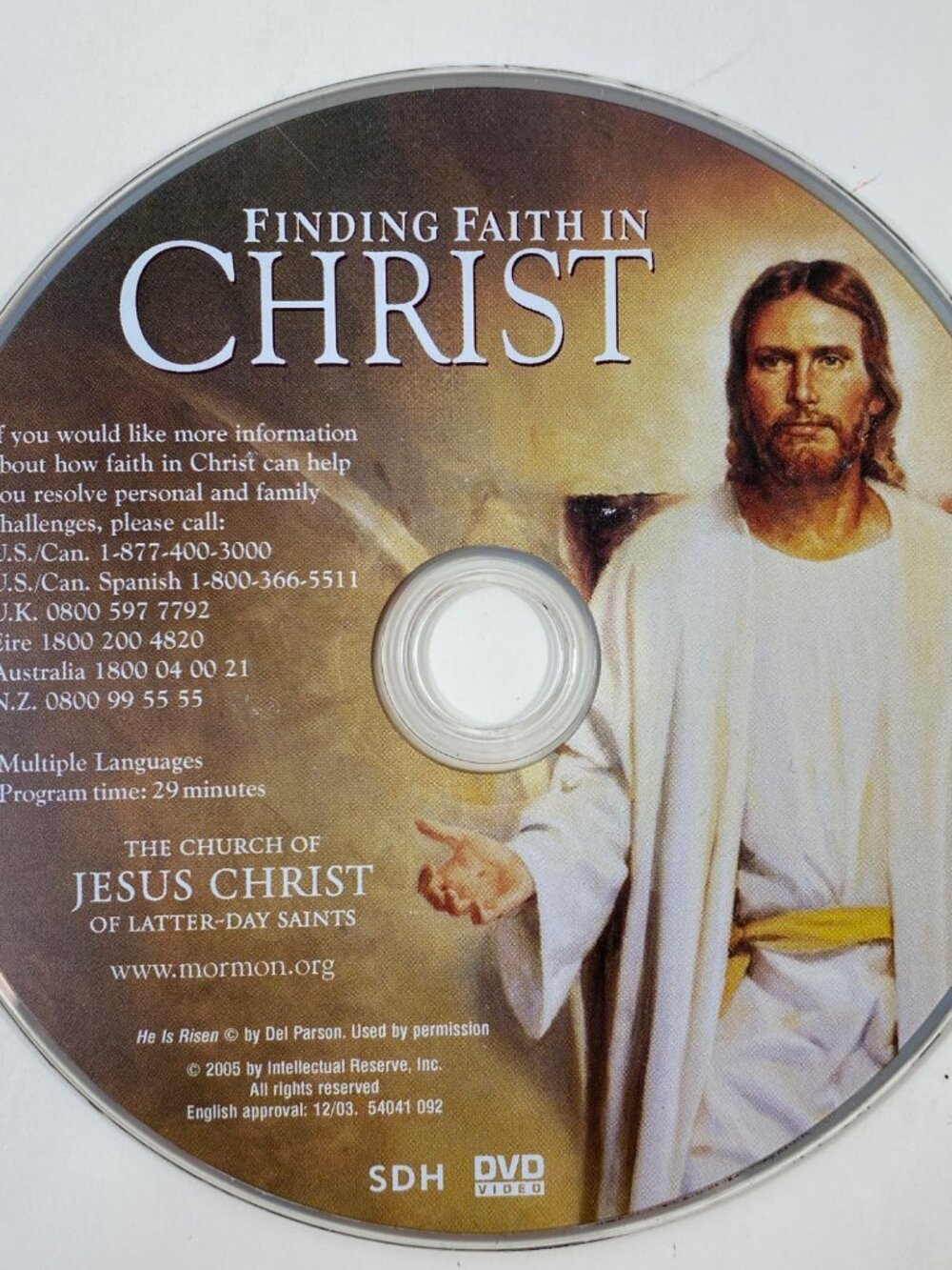 Finding Faith In Christ The Ministry and Miracles of Jesus Christ DVD No Case